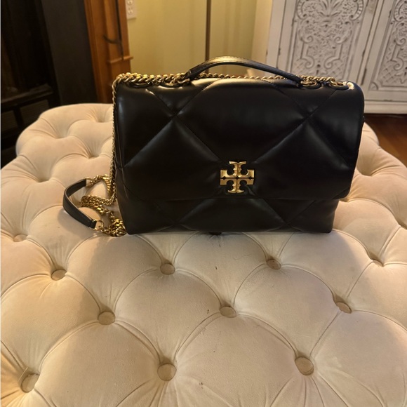Tory Burch Handbags - Tory Burch Kira diamond Quilted Leather Shoulder Bag Large